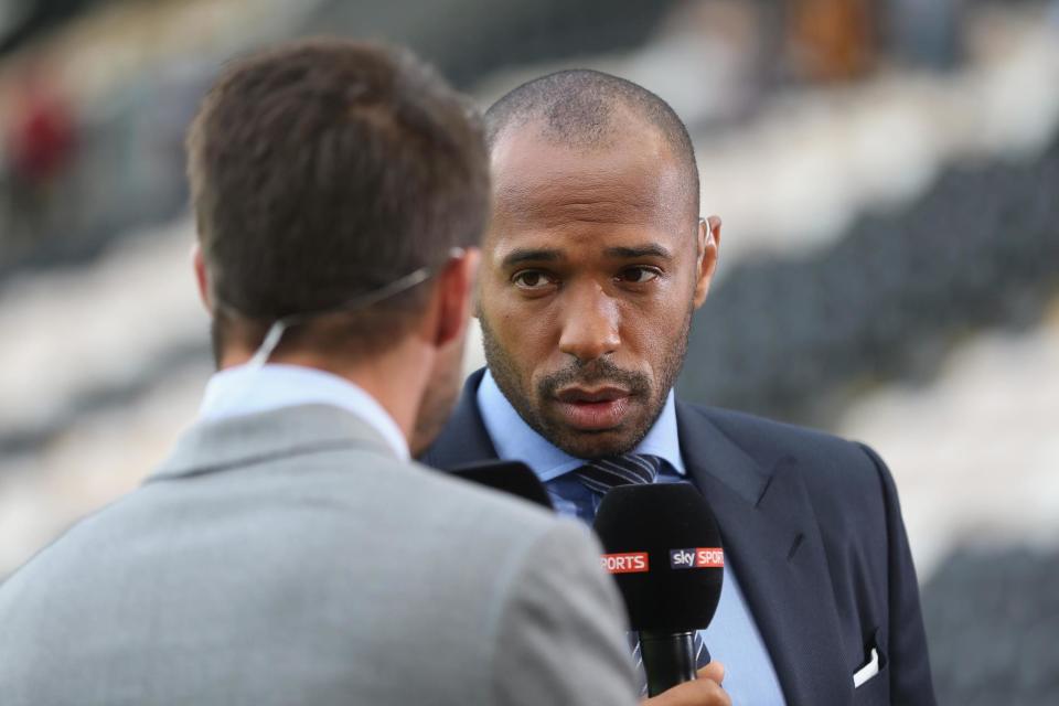 Coaching | Thierry Henry is a coach with the Belgium national team: Getty Images