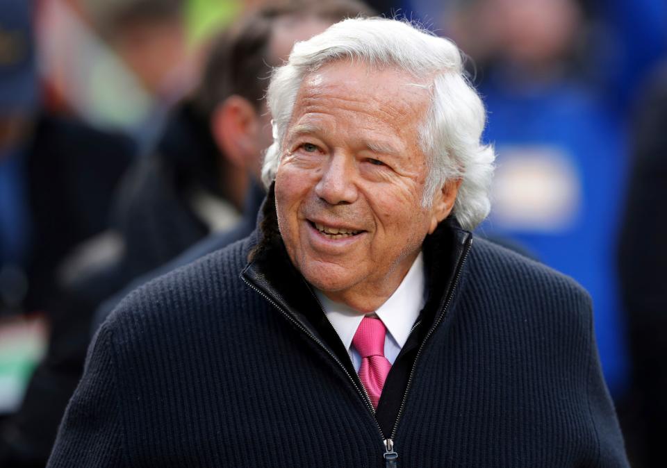 New England Patriots owner Robert Kraft