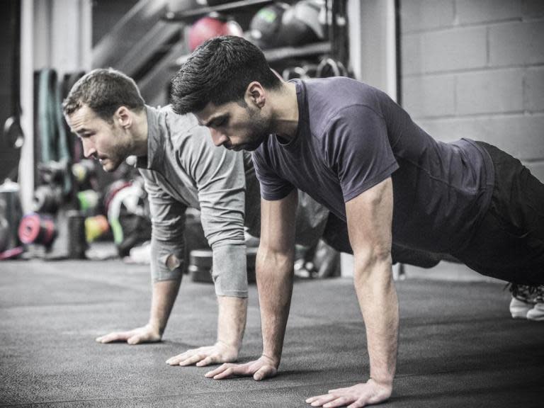 Men who can't do 10 push-ups at greater risk of heart disease, study says