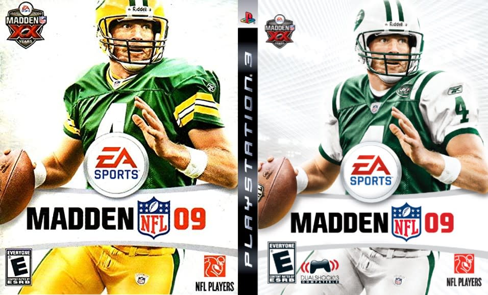 Madden 09 covers (via EA Sports/Sony)