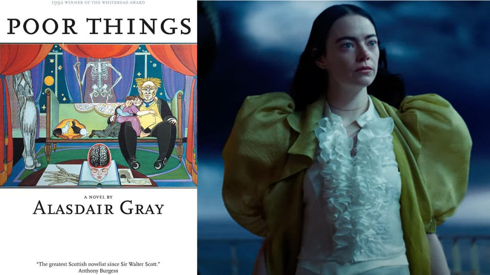 Poor Things book and movie starring Emma Stone