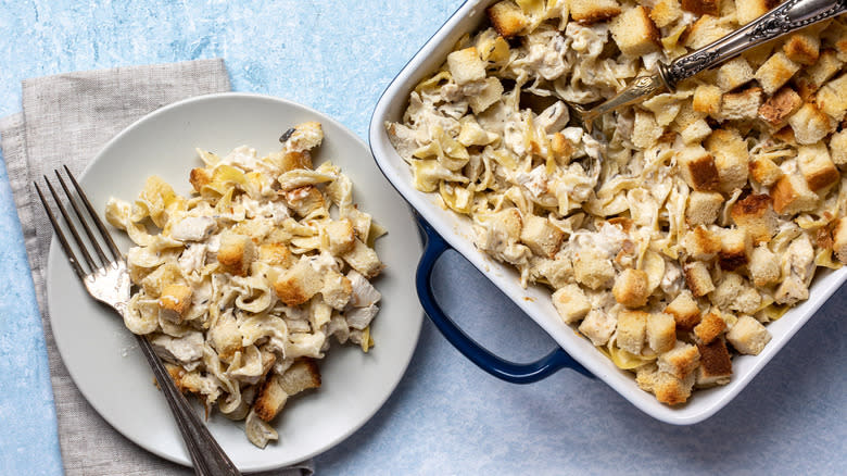 Classic condensed soup chicken casserole 