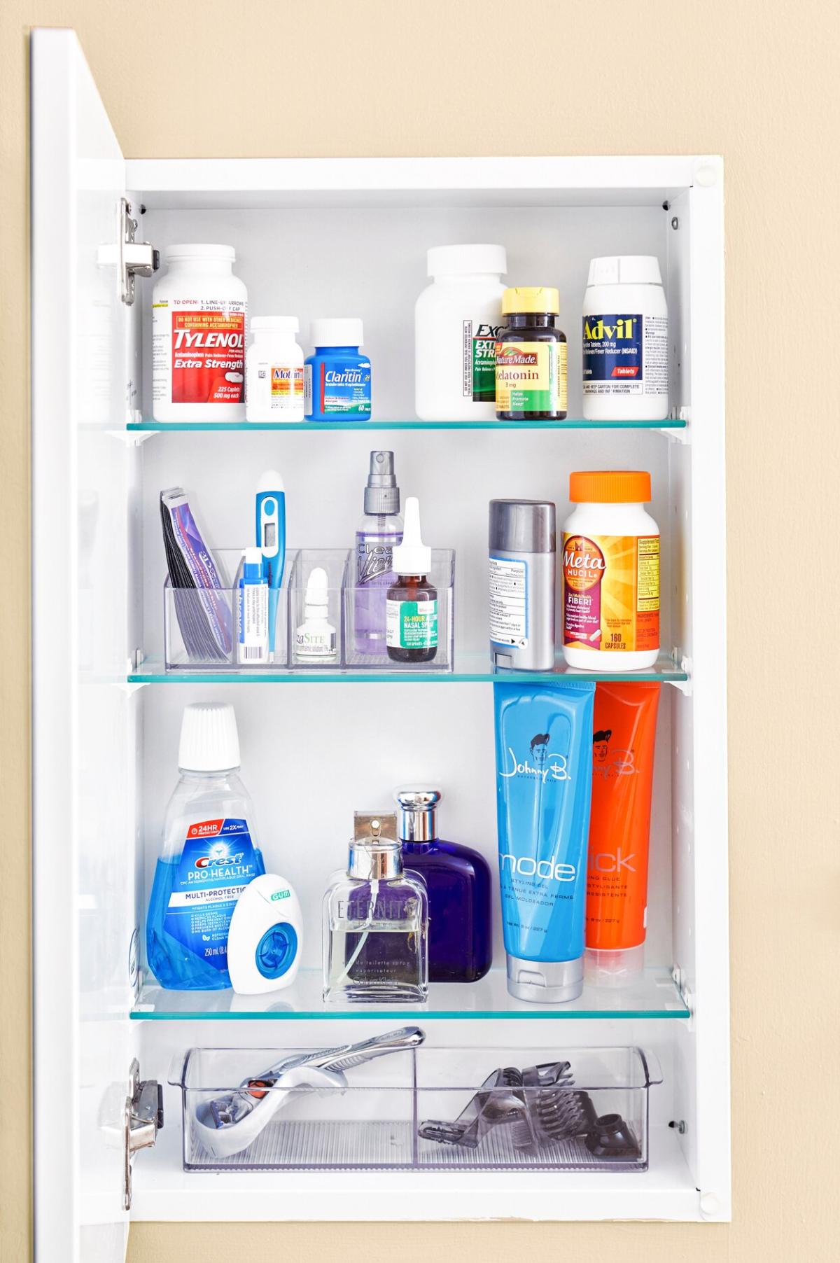 Medicine Cabinet Storage Ideas - Sweet Tea & Saving Grace