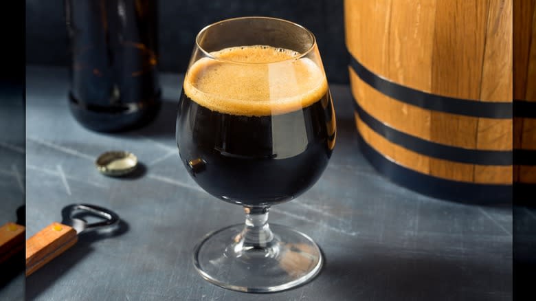 dark beer bourbon barrel