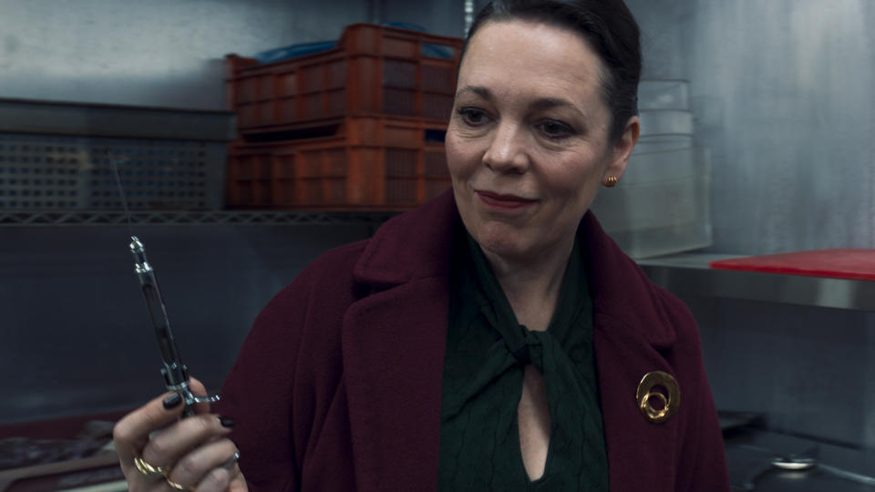 Olivia Colman as Special Agent Sonya Falsworth in Marvel Studios' Secret Invasion