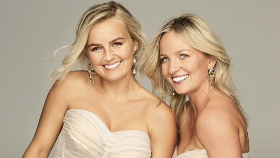 The new Bachelorettes are sisters Elly and Becky Miles. Photo: Channel Ten