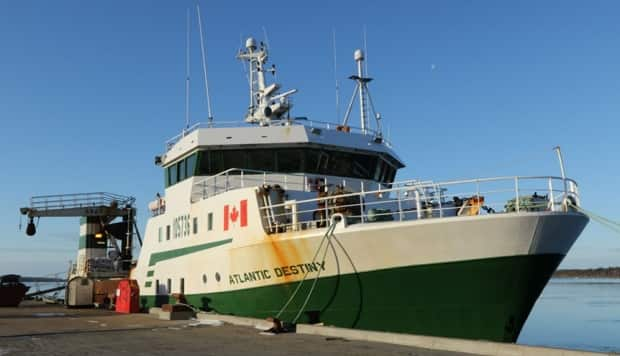 Thirty-one people were on board the Atlantic Destiny, a factory freezer trawler based in Riverport, N.S. It is part of the fleet owned by Ocean Choice International of Newfoundland and Labrador.