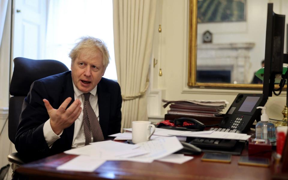 Boris Johnson - Andrew Parsons / No10 Downing Street
