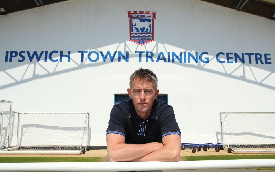 Ipswich Town manager Kieran McKenna at their training ground - Kieran McKenna: Being at Manchester United was brutal – now I'm ready for the Premier League