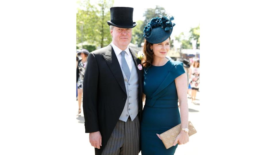 Charles Spencer and Karen Spencer at Ascot