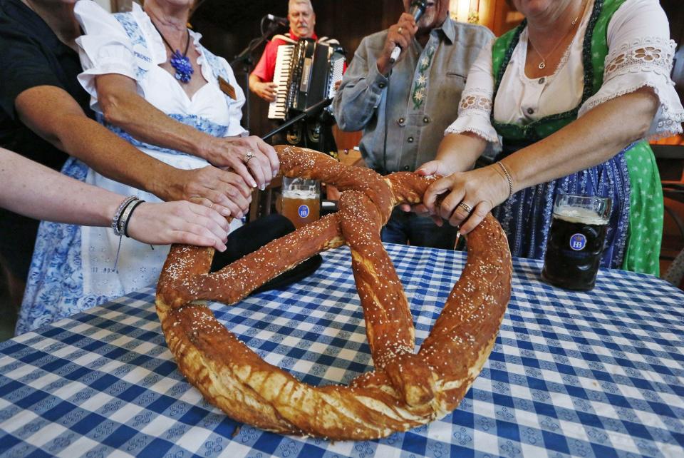 Head to Newport's Hofbrauhaus for a German Day Celebration. More festivities follow at the restaurant and Findlay Market at the weekend.