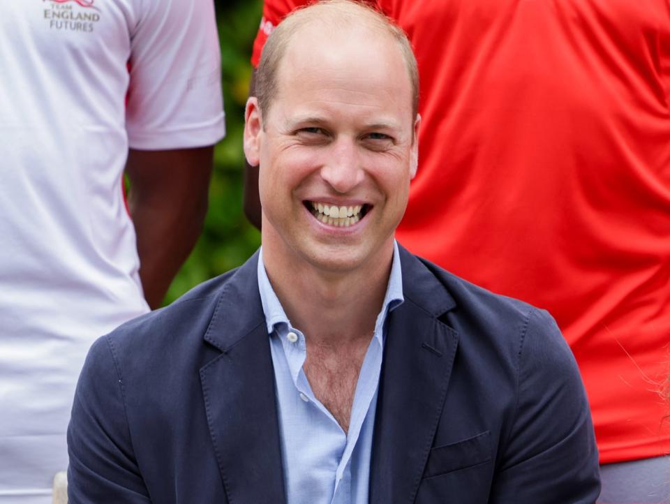 Prince William at the Commonwealth Games in Birmingham on August 2, 2022