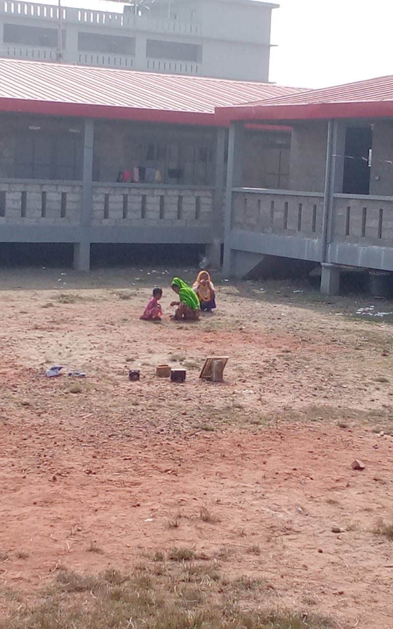 Schools have not yet opened for Rohingya children on Bhasan Char