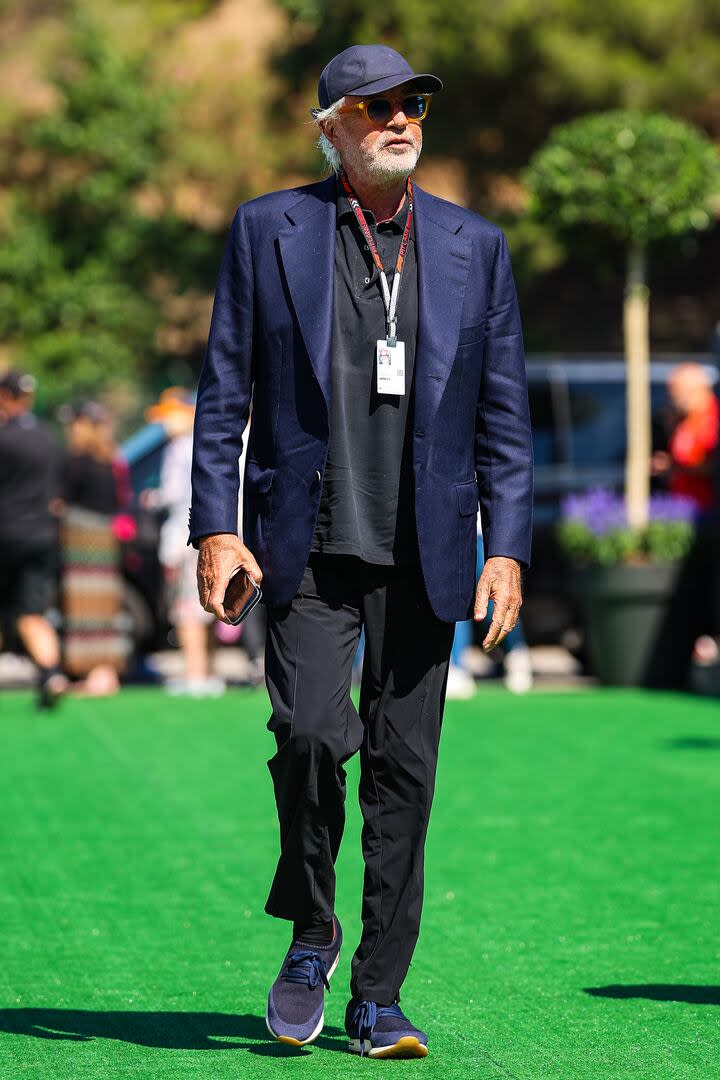 Flavio Briatore, el jefe de Benetton en la primera época de gloria de Michael Schumacher y de Renault en los tiempos de Fernando Alonso bicampeón mundial, se convirtió en consejero ejecutivo de Alpine.