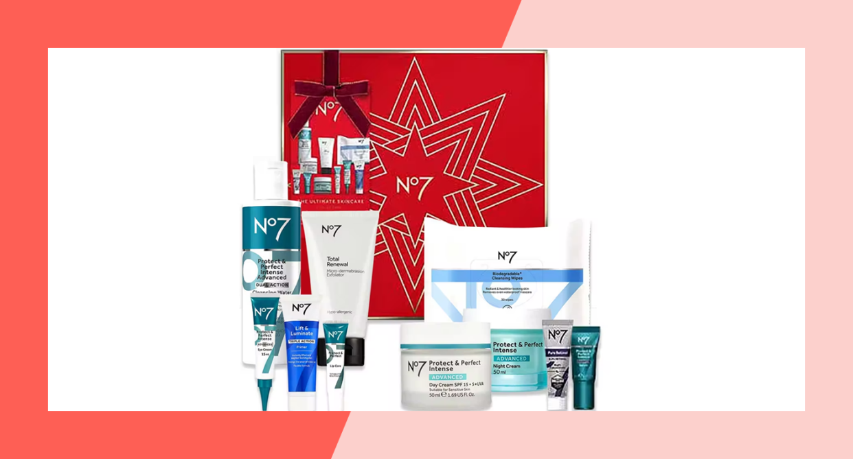 The gift set includes a ton of No7 favourites. (Boots / Yahoo UK)