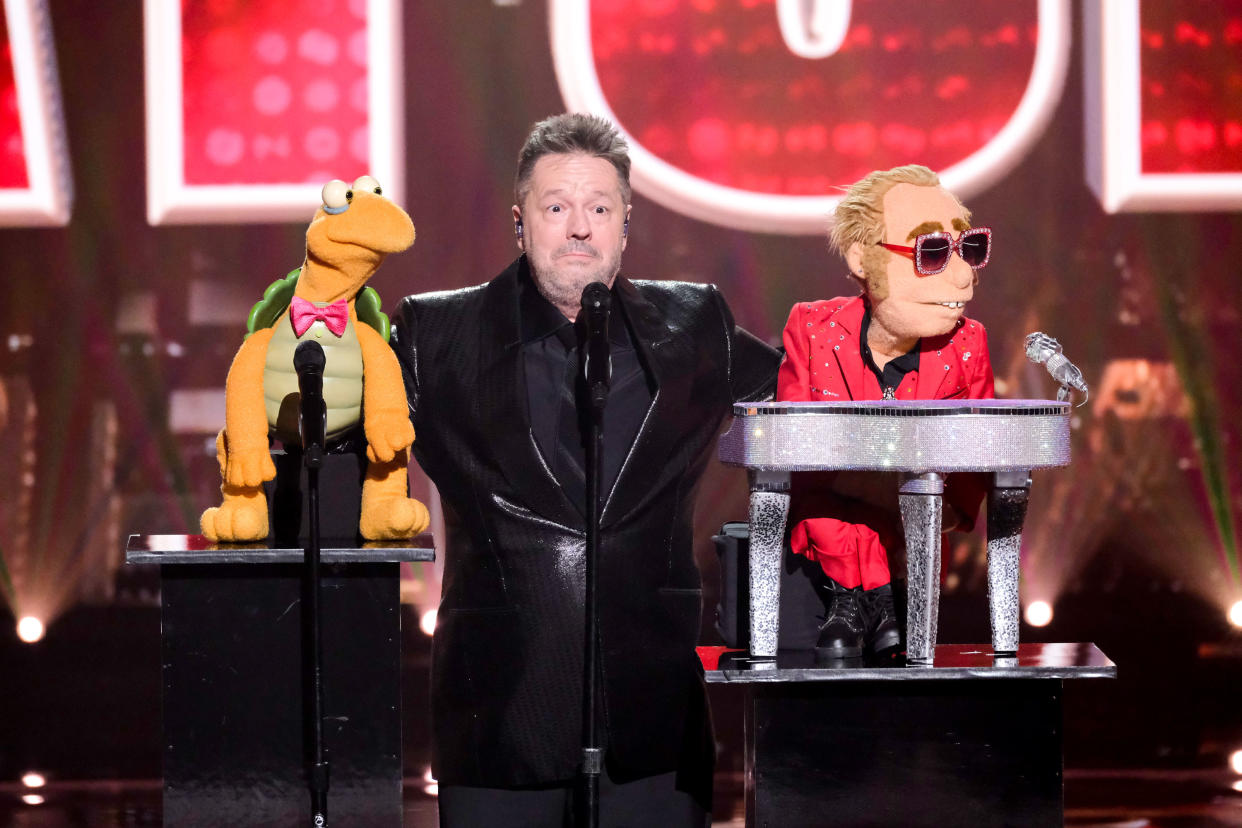 Terry Fator goes home on night one of 'America's Gpt Talent: All-Stars.' (Photo: Trae Patton/NBC via Getty Images)