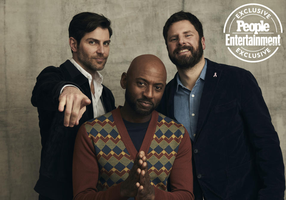 David Giuntoli, Romany Malco, and James Roday Rodriguez (<em>A Million Little Things</em>)