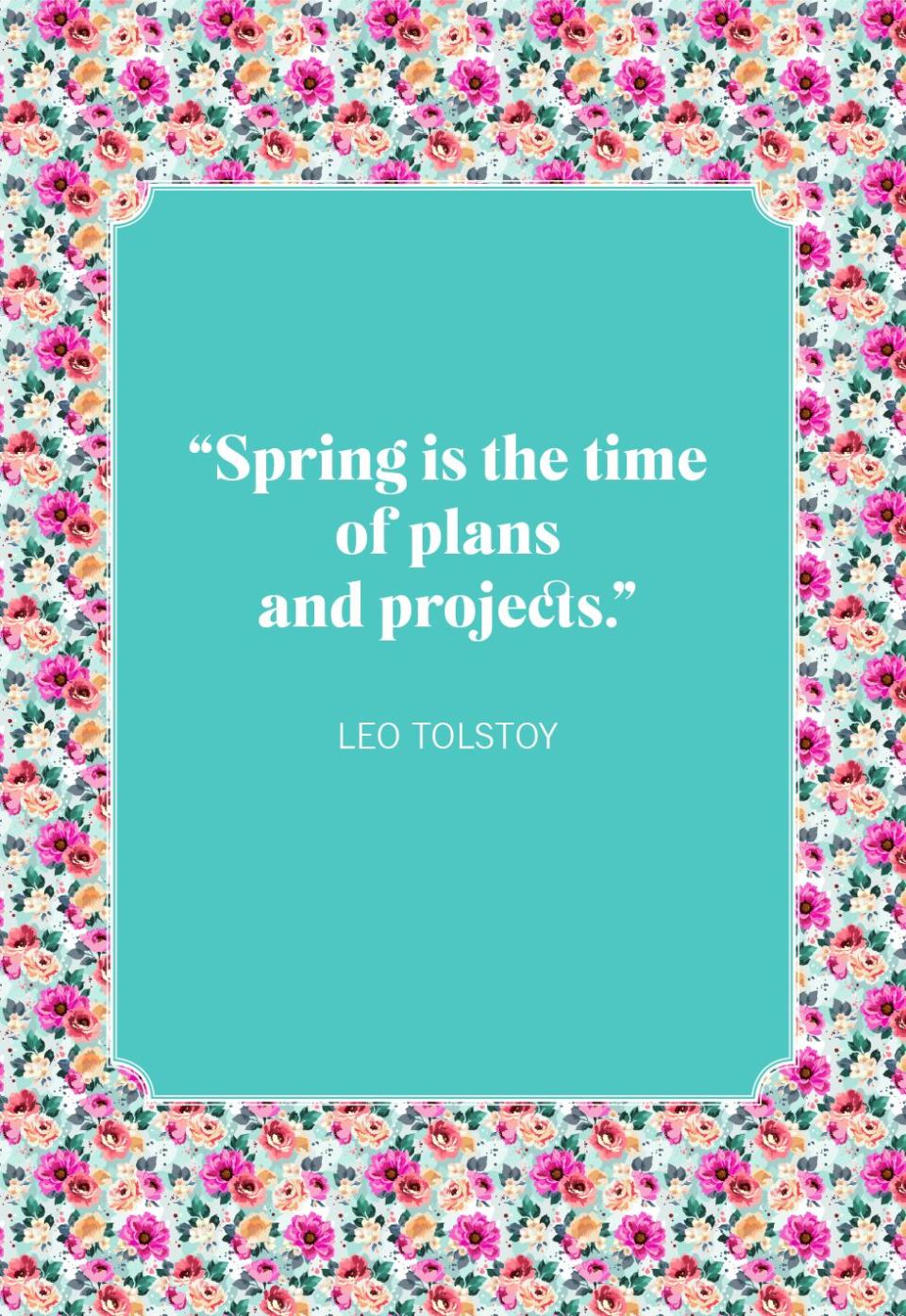 spring quotes leo tolstoy