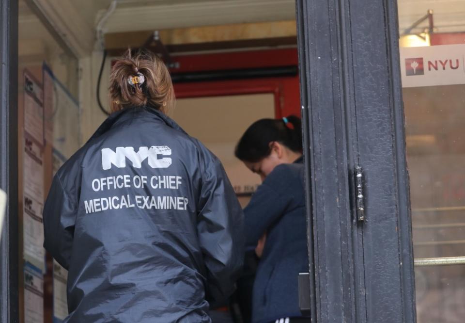 First responders rushed her to Bellevue Hospital, but the promising young college student didn’t make it. G.N.Miller/NYPost