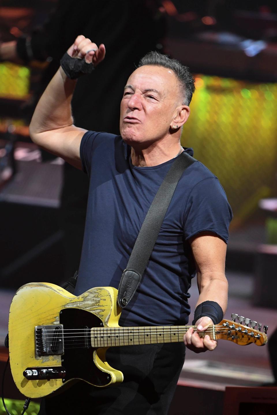 Bruce Springsteen and the E Street Band perform Feb. 7 in Hollywood, Florida.
