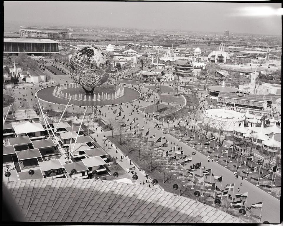 unisphere at 1964 world's fair