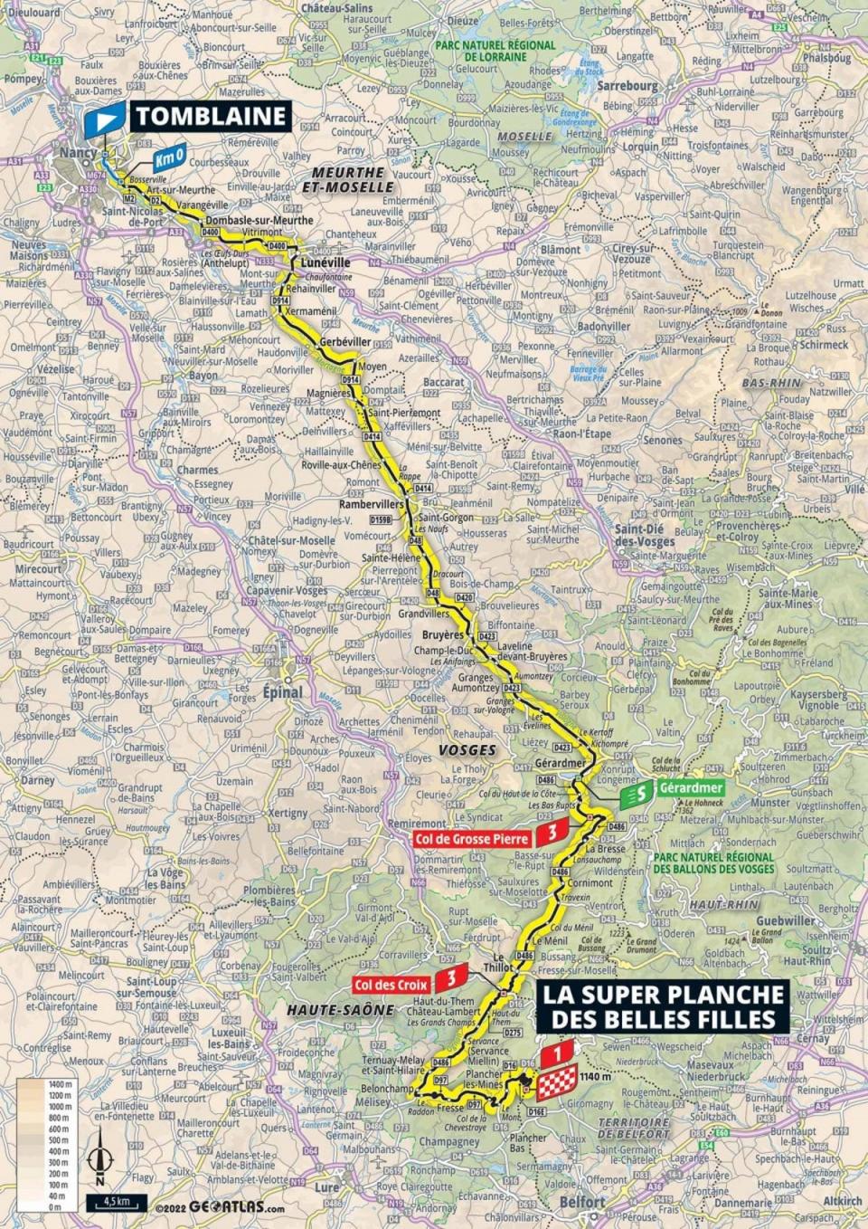 Stage 7 map (letour)