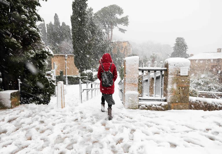 Nieve; temporal; mallorca; islas Baleares; Valldemossa; mundo; clima; cambio climático