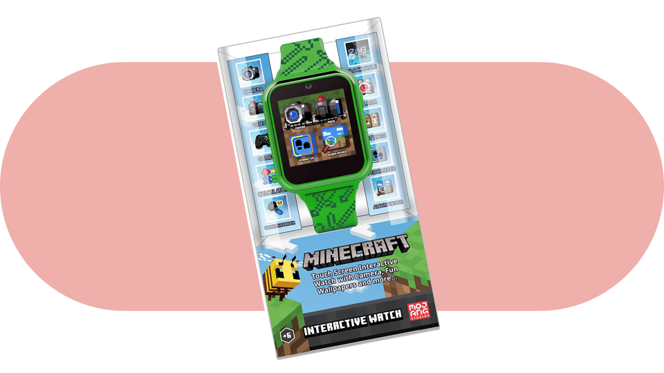 Minecraft toys for kids: An interactive Minecraft watch