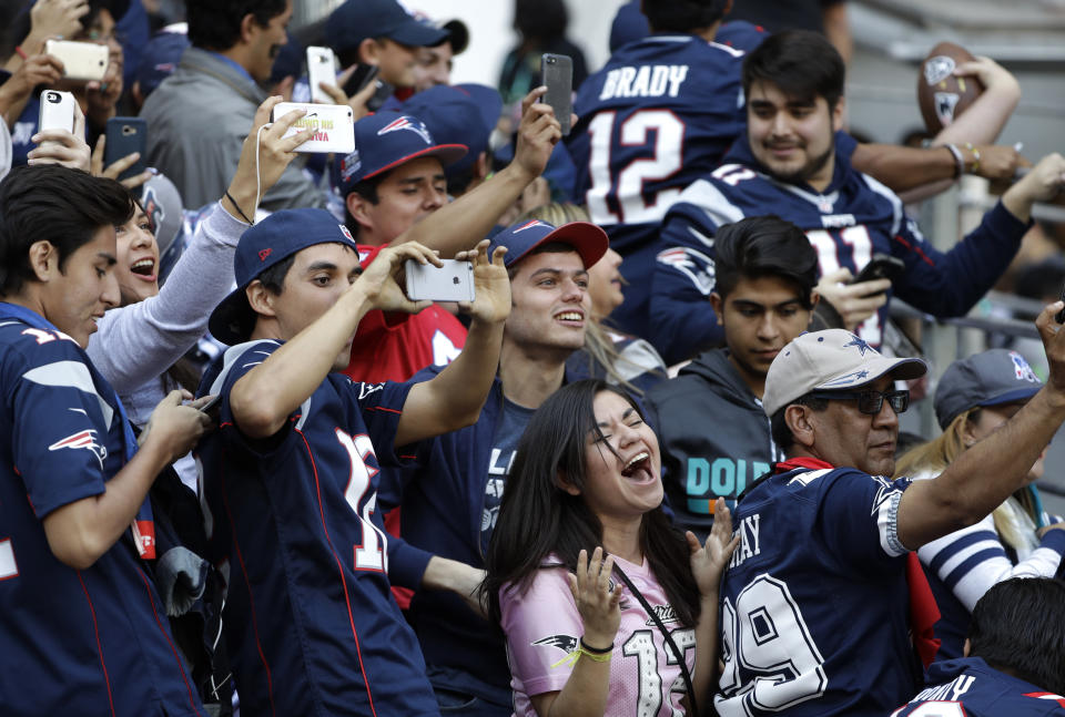 Raiders contra Patriots en la Ciudad de México