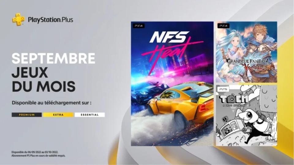 PlayStation Plus Essential en septembre