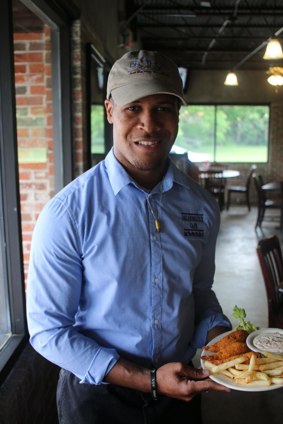 Damien Chapman, owner of Orlandeaux's Cafe, located 5301 S Lakeshore Dr. in Shreveport.