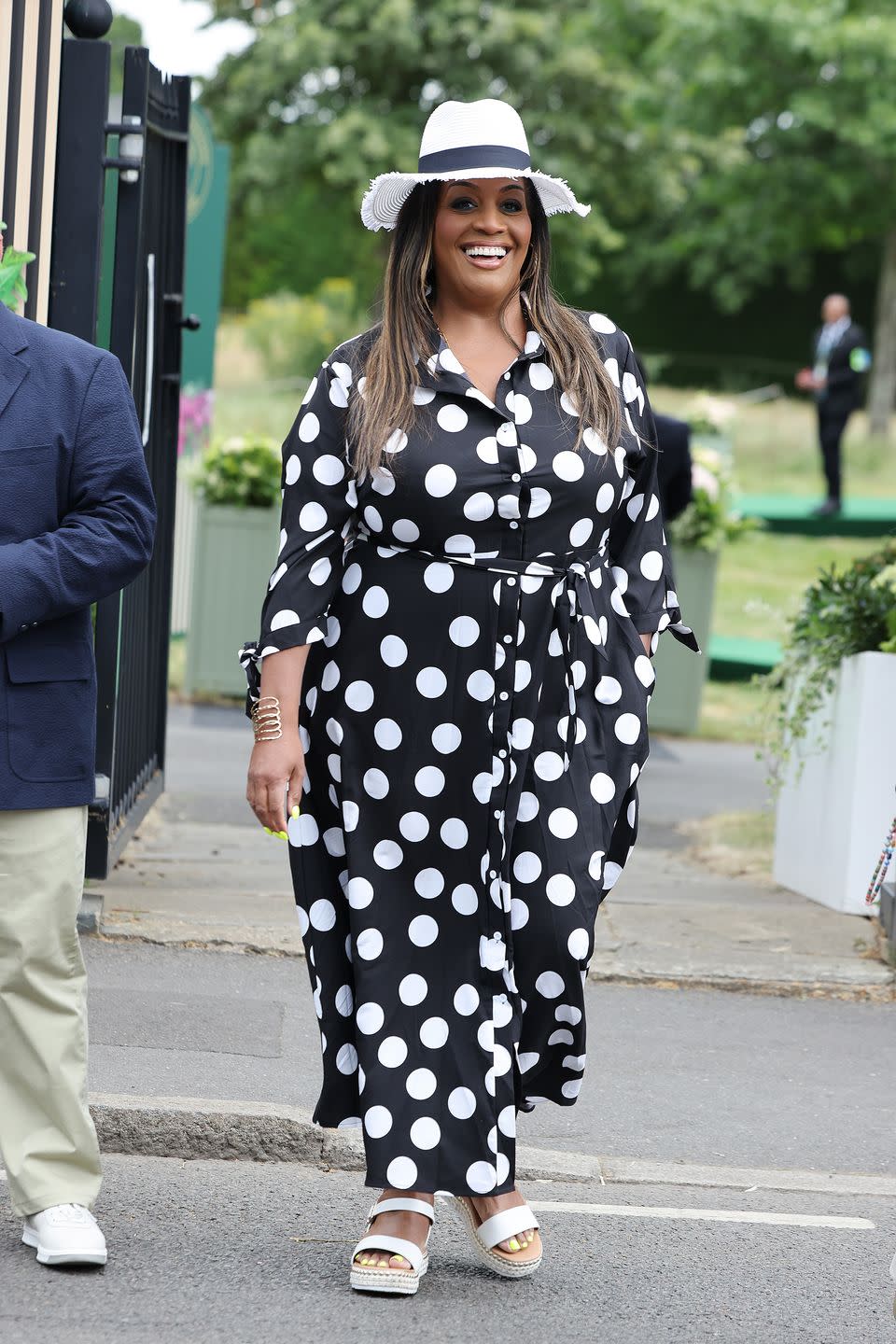 celebrity sightings at wimbledon 2024 day 1