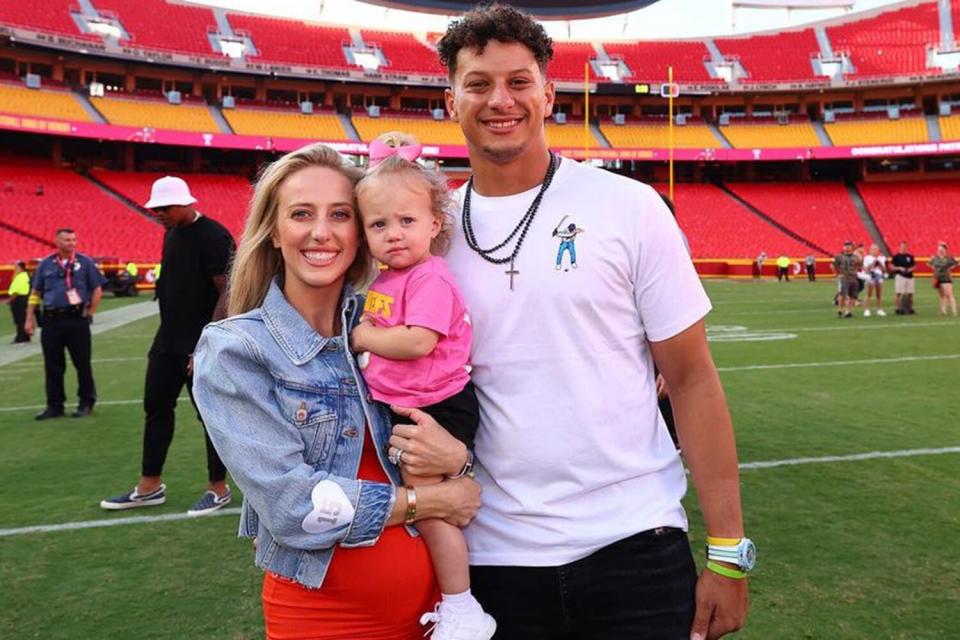 Brittany and Patrick Mahomes, Sterling Skye