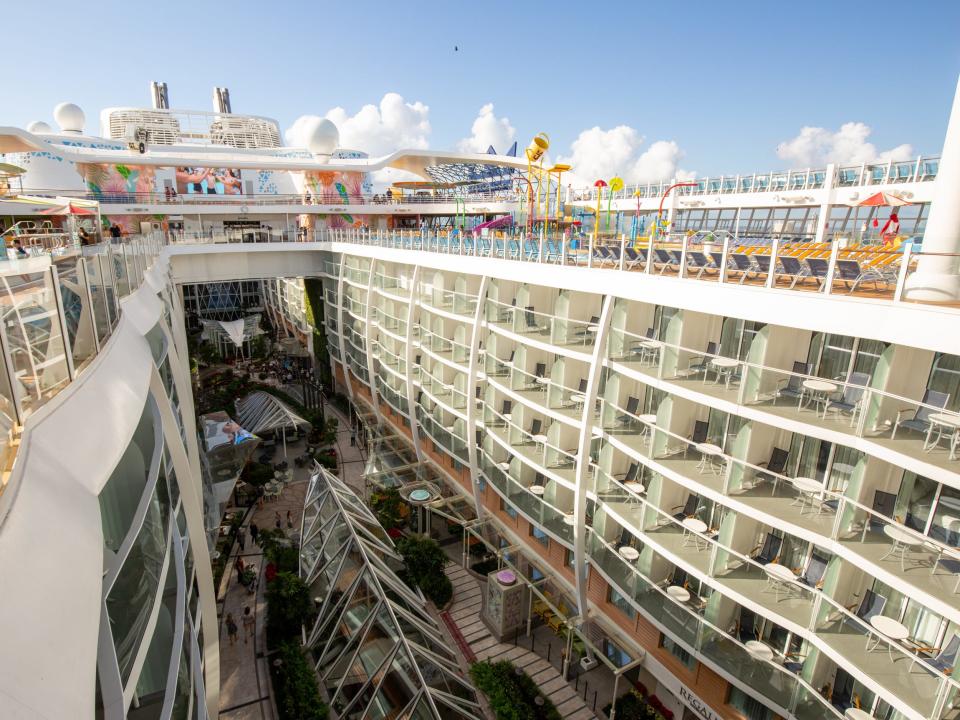 My balcony stateroom aboard Royal Caribbean's Wonder of the Seas