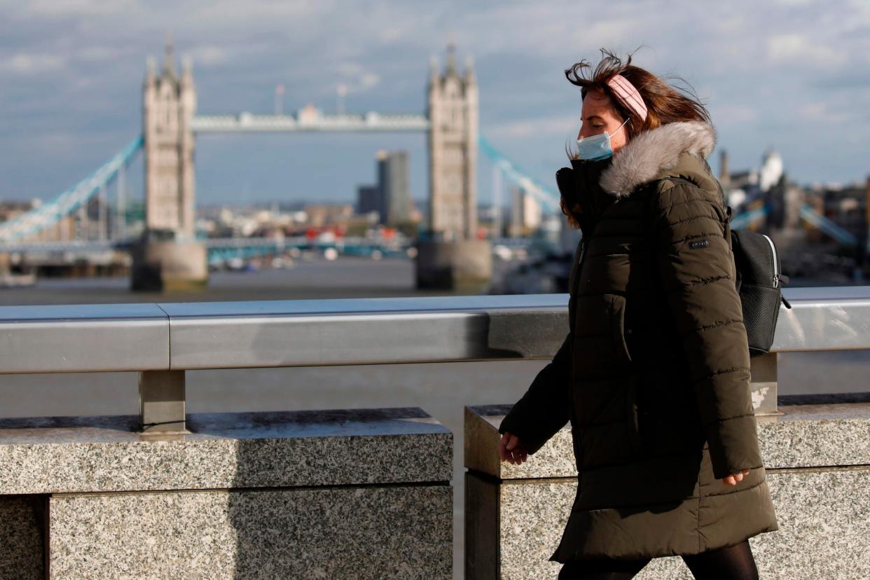 London is on Public Health England's watchlist: AFP via Getty Images