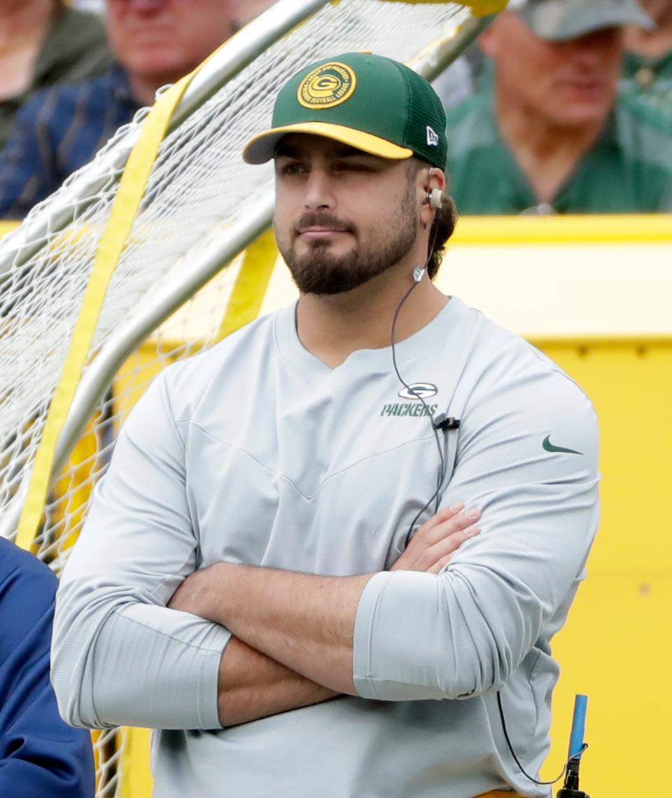 Green Bay Packers offensive tackle David Bakhtiari has been sidelined since the season opener.