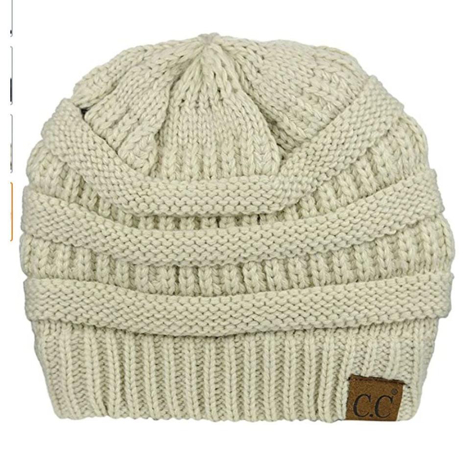 8) Cable Knit Beanie