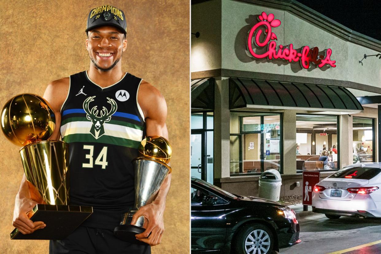 Giannis Antetokounmpo, Chick-fil-a