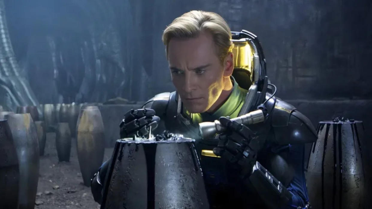 The black goo first appeared in Prometheus and returned in Alien: Covenant. (20th Century Studios)