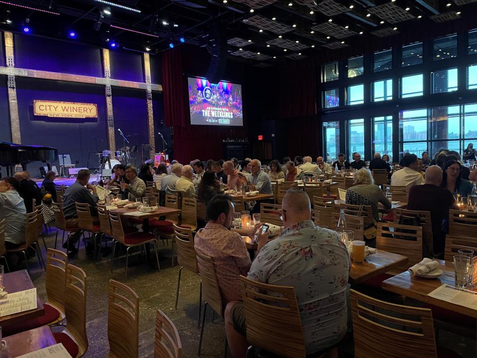 The restaurant and concert venue City Winery is expanding to Columbus and other cities after opening its first venue in New York City's Meatpacking District, shown here.