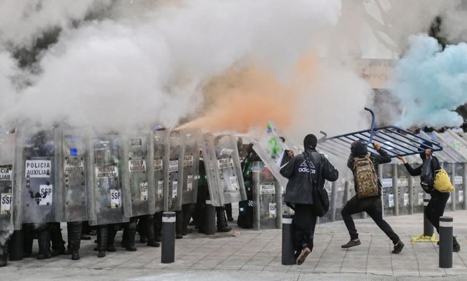 <span>Photograph: Pedro Pardo/AFP/Getty Images</span>