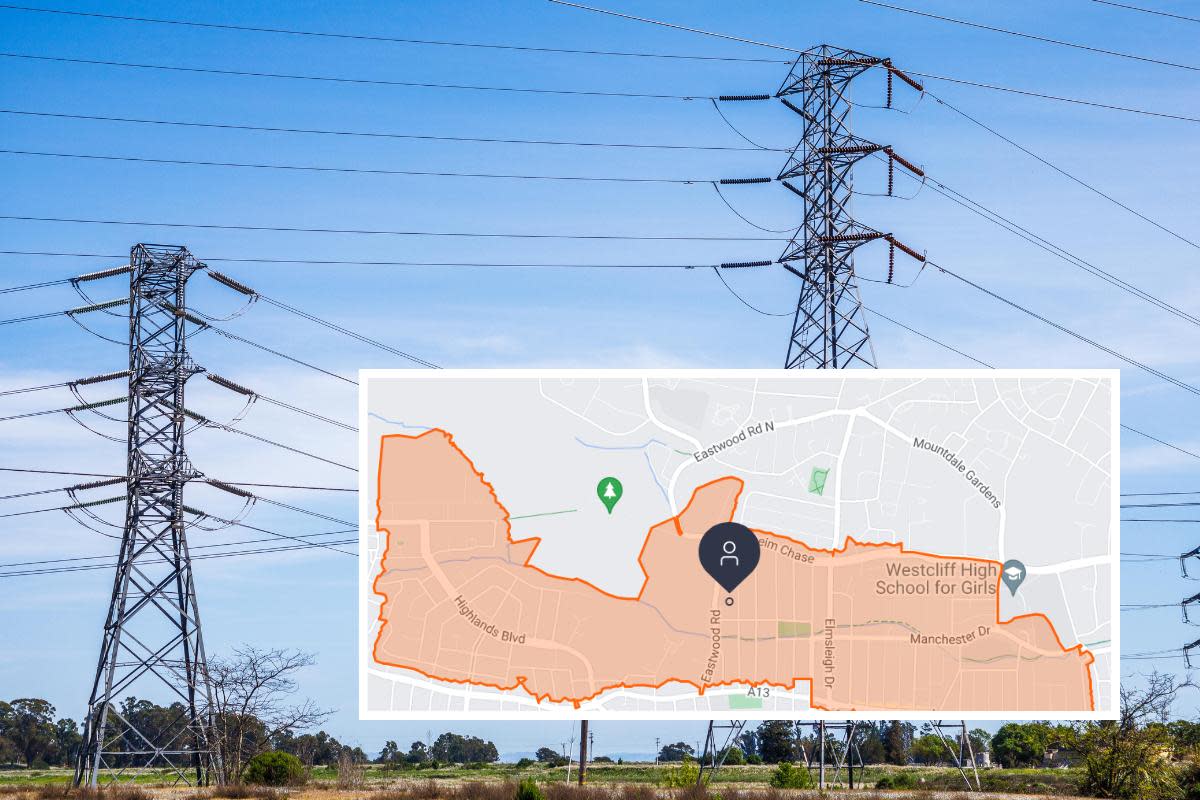 Power cut across parts of Leigh <i>(Image: Canva / UK Power Network)</i>