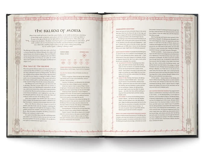 Moria - Through the Doors of Durin page spreads