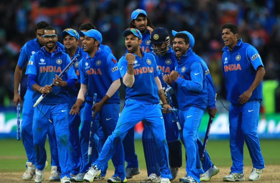 India beat England by five runs to win the 2013 Champions Trophy (Mike Egerton/PA) (PA Archive)