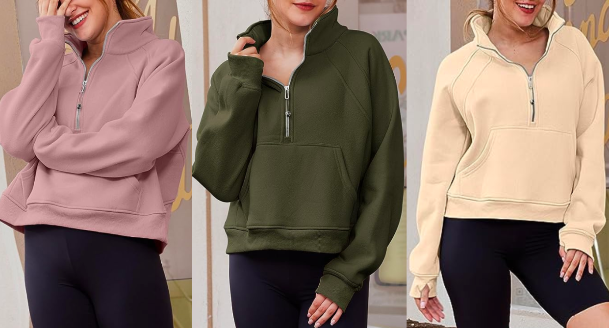 This $40 sweatshirt is a hit among Amazon shoppers for fall.