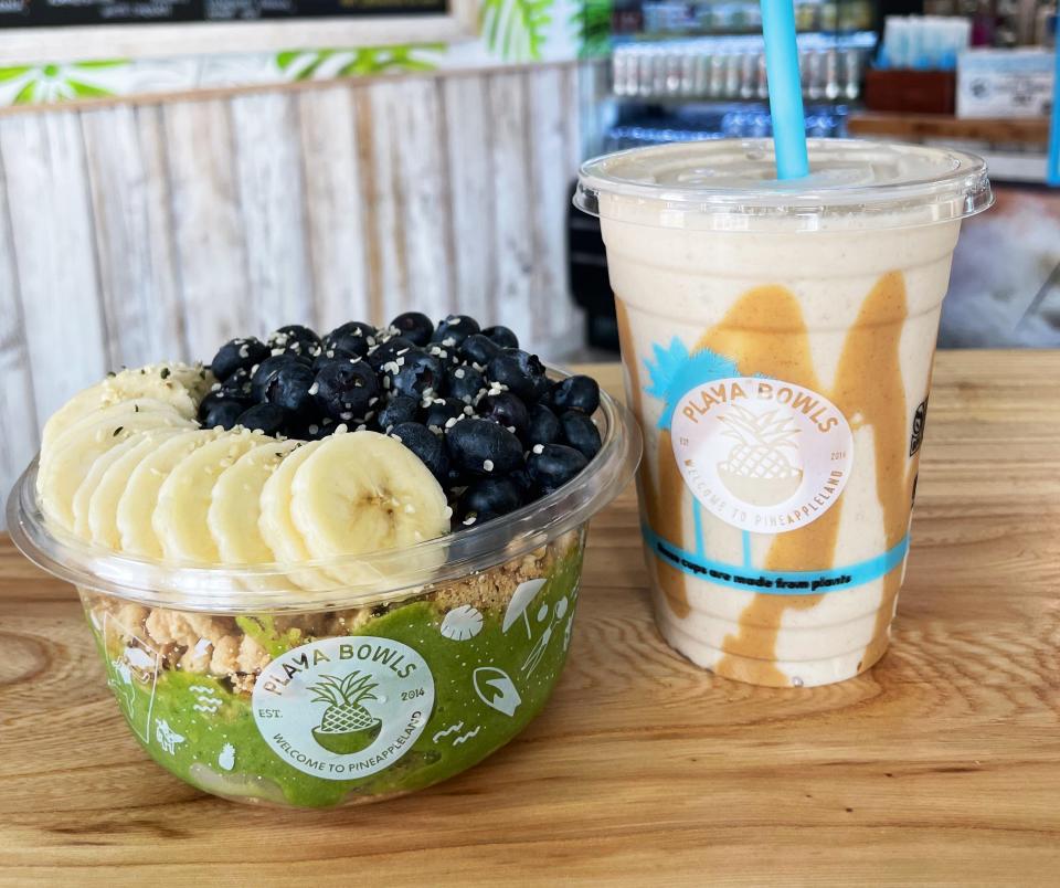 Opening Saturday at St. Johns Town Center, Playa Bowls is known for its healthy food menu, including bowls, smoothies and more.