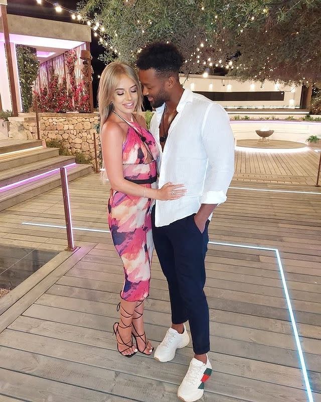 <p><strong>Relationship status: Still together / Each other's type on paper</strong></p><p>Despite a tumultuous journey in the Love Island 2021 villa, Faye and Teddy came in third place as girlfriend and boyfriend. They now live together and are apparently planning to adopt a dog. Cute. <br></p><p><a href="https://www.instagram.com/p/CSsOx6tDYUL/" rel="nofollow noopener" target="_blank" data-ylk="slk:See the original post on Instagram;elm:context_link;itc:0;sec:content-canvas" class="link ">See the original post on Instagram</a></p>