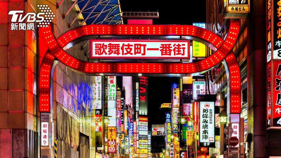 新宿歌舞伎町。（示意圖／shutterstock 達志影像）