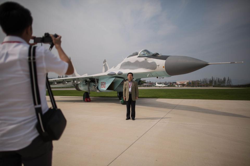 North Korea MiG-29 Wonson