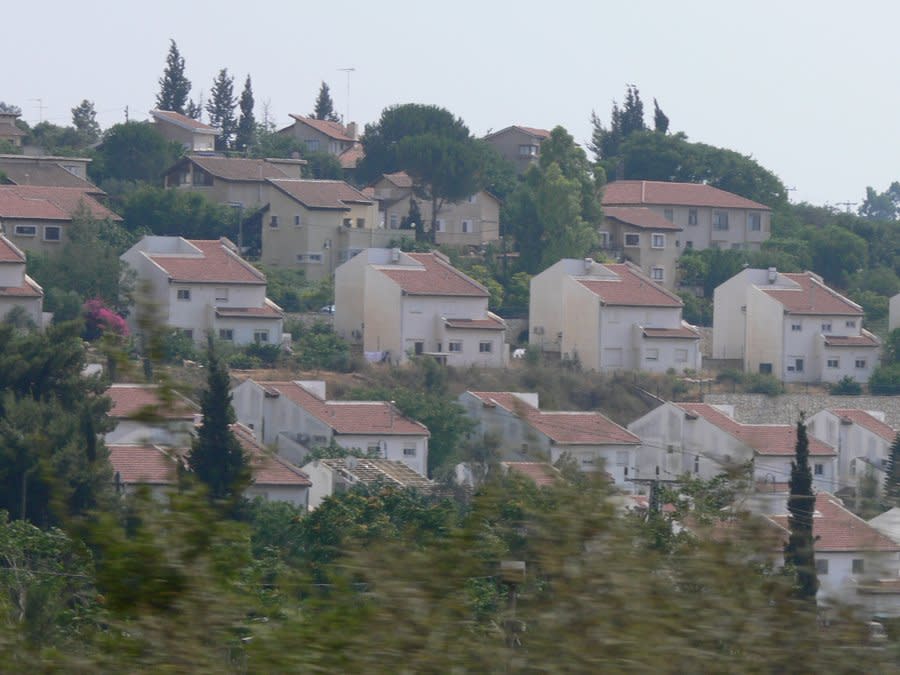 west bank israeli settlement